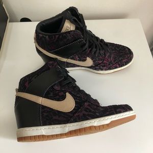 Nike dunk sky hi sneakers